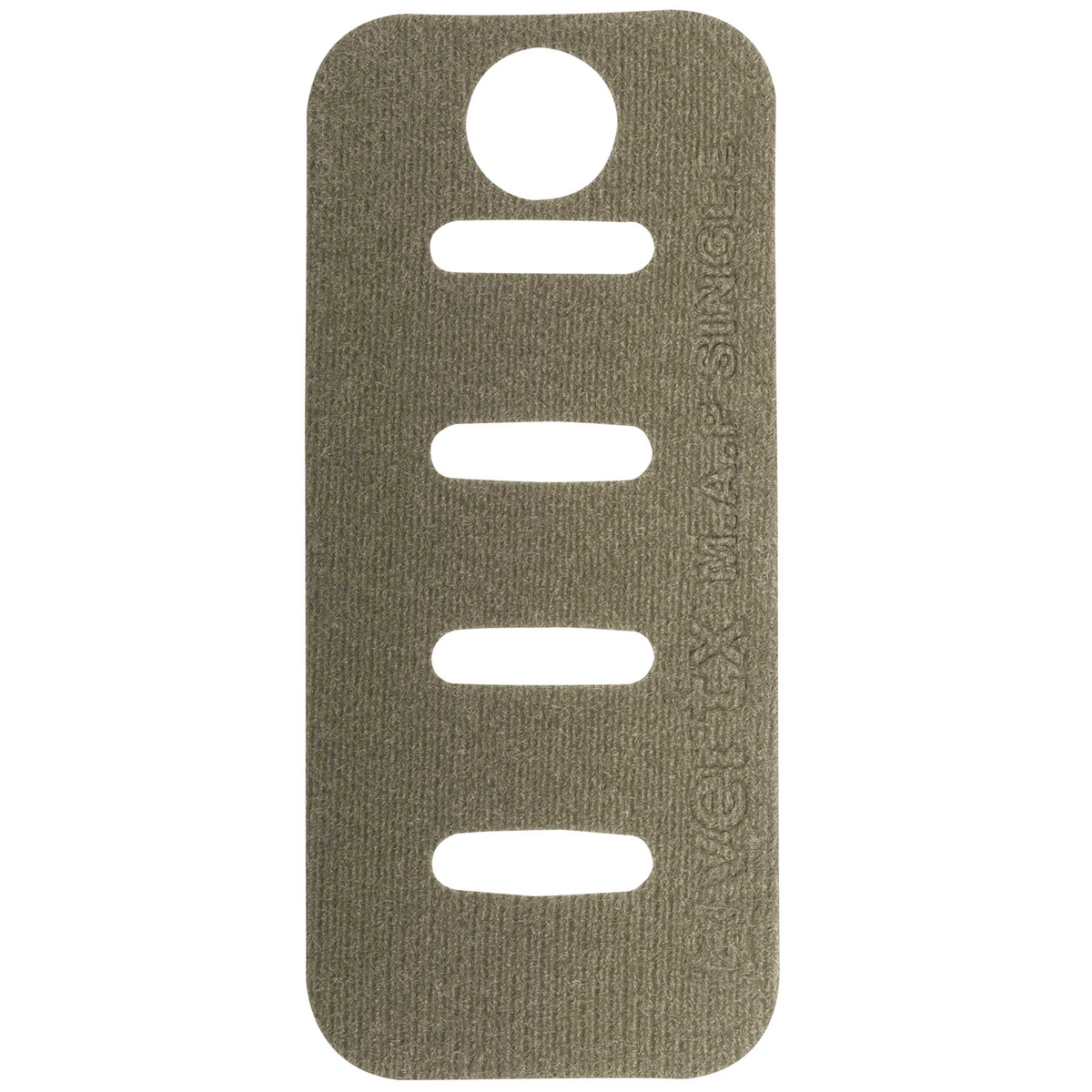 Vertx Tactigami MAP Single MOLLE Adapter Panel Velcro One-Wrap Gray