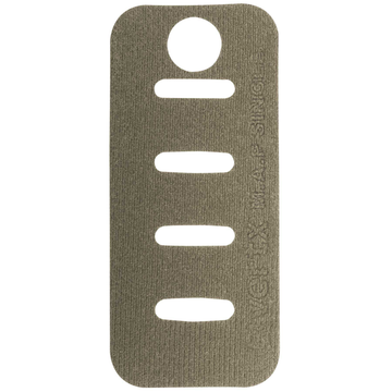 Vertx Tactigami MAP Single MOLLE Adapter Panel Velcro One-Wrap Gray
