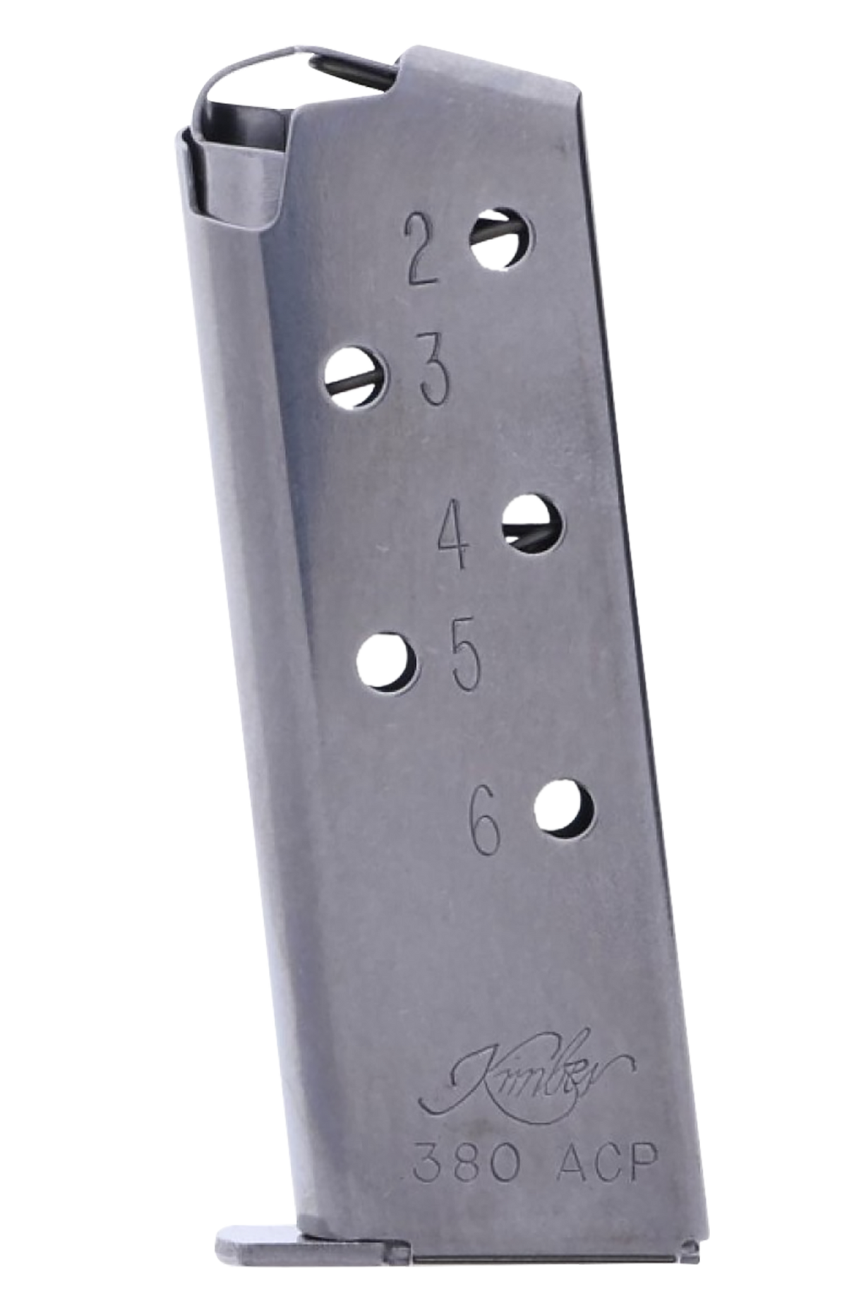 Kimber Micro .380 ACP 6-Rd Stainless Steel Magazine