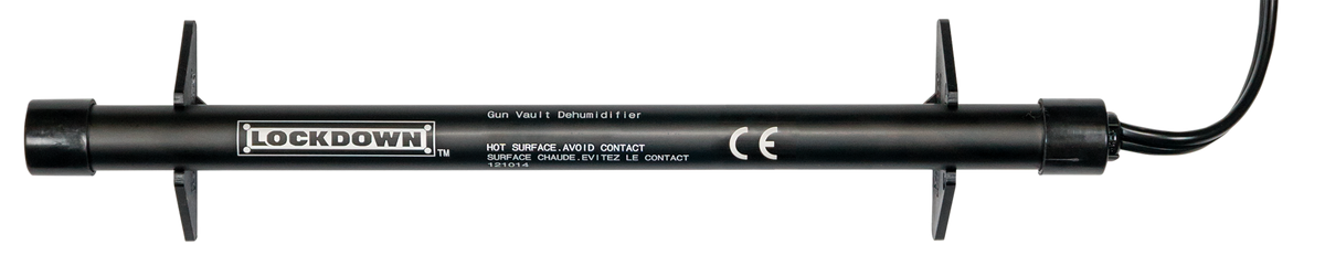 Lockdown 12" Dehumidifier Rod 110V Black - 100 Cu Ft Coverage