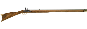 Traditions R2010 Kentucky Rifle 50 Cal Flintlock 33.5" 1-Rd Single Shot Muzzleloader - Color Case Hardened Walnut