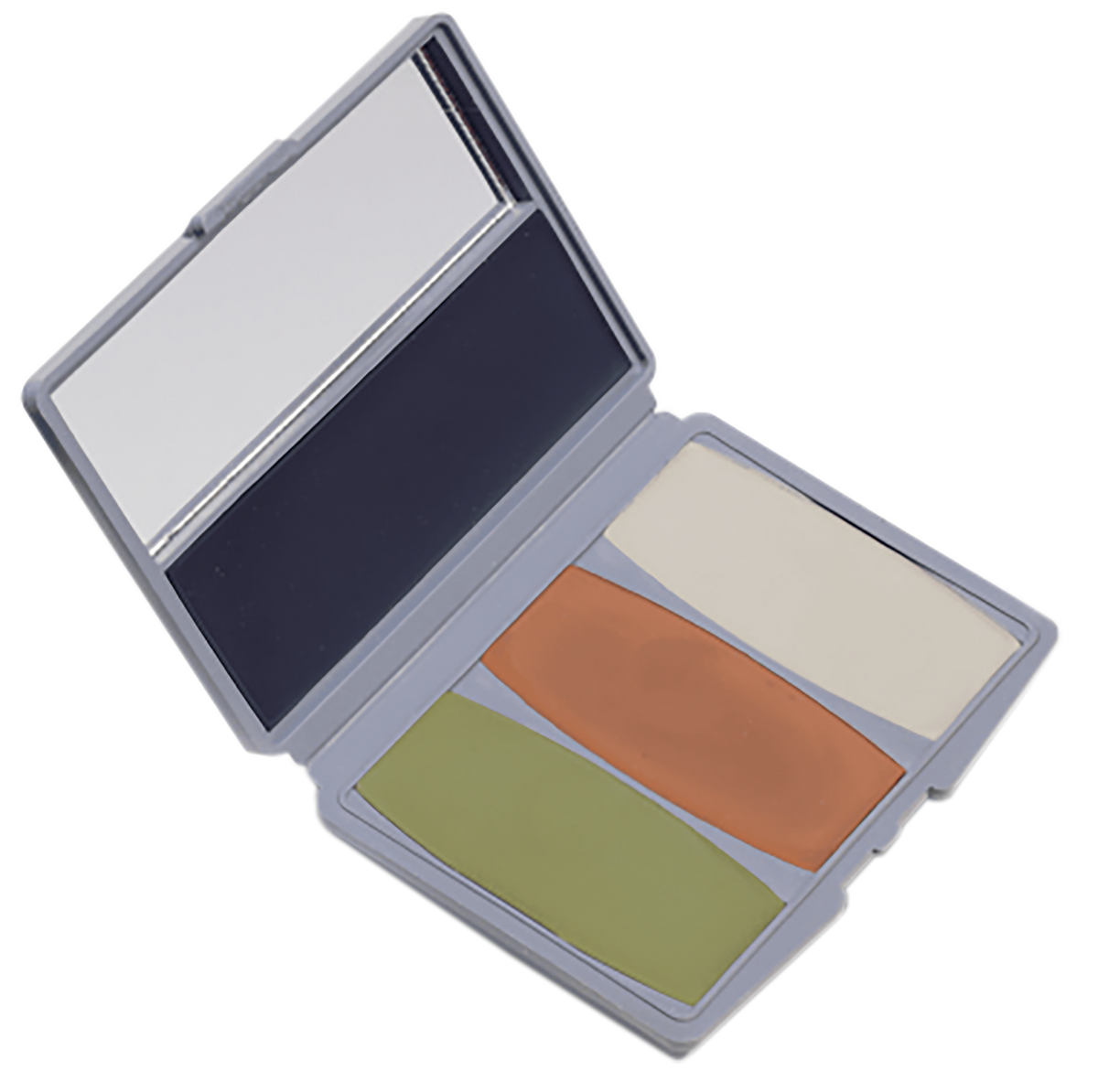 Hunters Specialties Camo-Compac 4 Woodland Makeup Kit - Mud Brown/Flat Black/Leaf Green/Sand