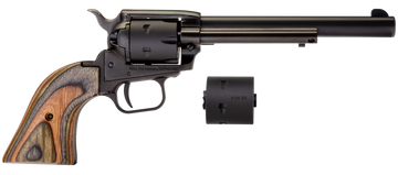 Heritage Mfg Rough Rider 22 LR/22 WMR 6.50" 6-Shot SAO Revolver - Camo Laminate Grip