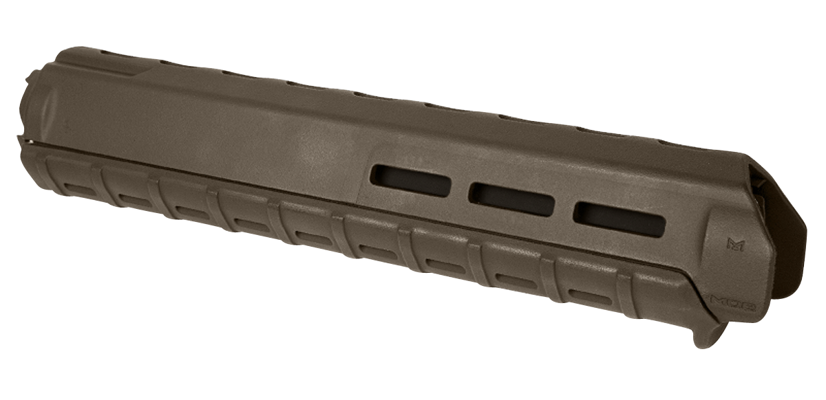 Magpul Industries MOE M-LOK Rifle-Length Handguard AR-15/M16 12.6" - OD Green Polymer