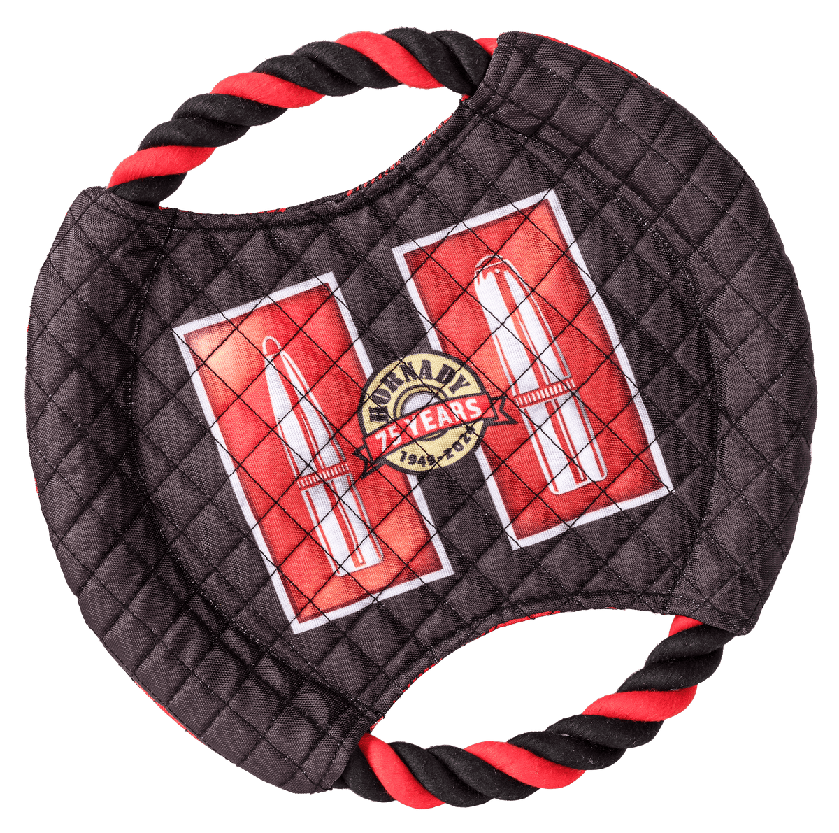 Hornady Frisbee Dog Toy - Black/Red