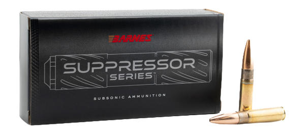 Barnes Bullets Suppressor Series 300 Blackout 220gr Sierra MatchKing Subsonic - Box or Case