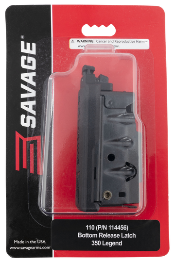 Savage 55236 Axis 350 Legend 4-Rd Matte Blue Detachable Magazine