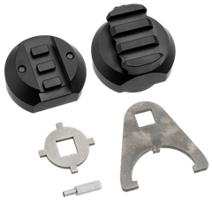 Stern Defense RAB-AD Pic Rail Rapid Attach Buttstock Adapter - Black Aluminum/Steel