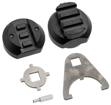 Stern Defense RAB-AD Pic Rail Rapid Attach Buttstock Adapter - Black Aluminum/Steel