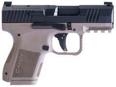 Canik Mete MC9 9mm Luger 3.18" 12+1/15+1 Semi-Auto Pistol - FDE