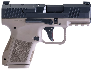 Canik Mete MC9 9mm Luger 3.18" 12+1/15+1 Semi-Auto Pistol - FDE