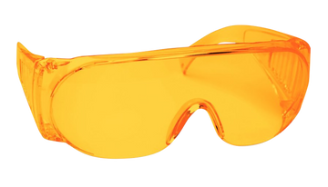Walkers Game Ear Sport Glasses Full Coverage Amber Lens Polycarbonate Amber Frame