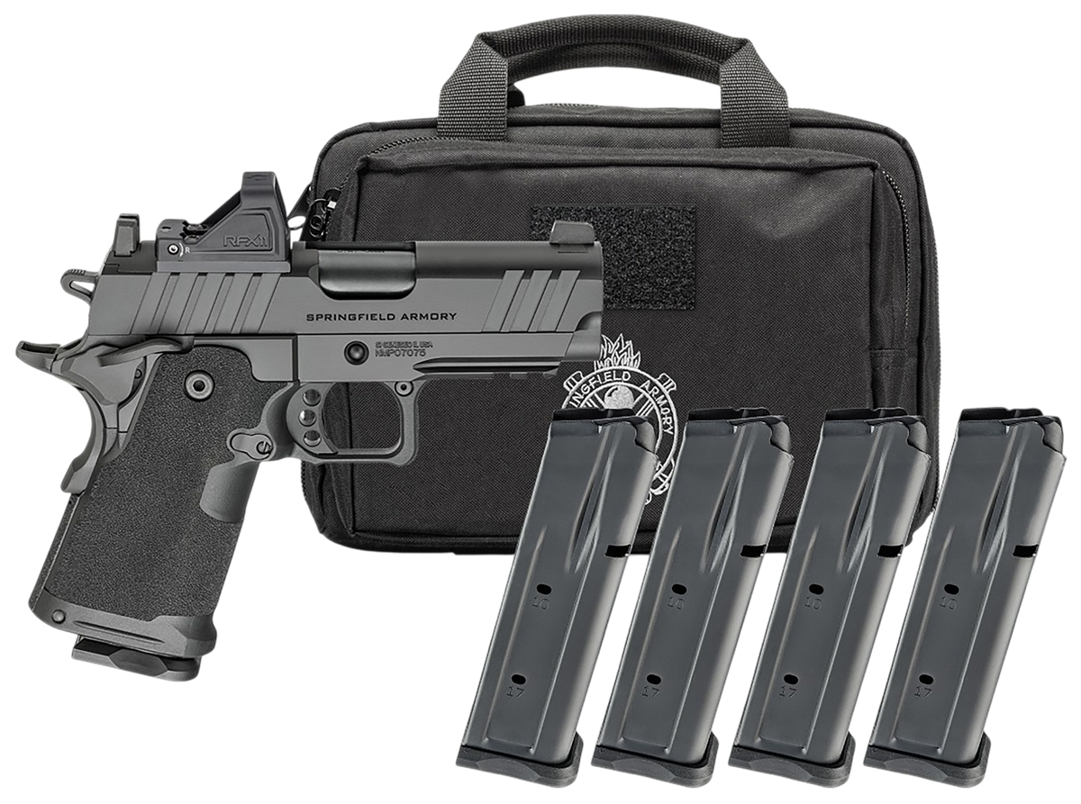 Springfield Armory 1911 DS Prodigy AOS Compact 9mm Luger 3.5" 15+1 Semi-Auto Pistol - Gear Pac