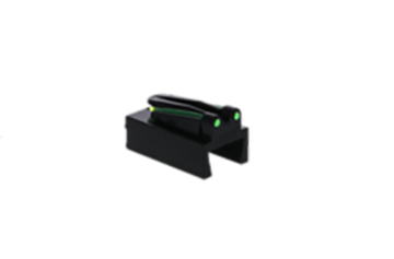 Truglo TG941XD Magnum Gobble-Dot Xtreme 12ga Benelli Shotgun Fiber Optic Sight Set - 5/16" Vent Rib - Red Front/Green Rear