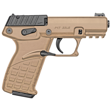 Kel-Tec P17 22 LR 3.80" 16+1 Tan Polymer Frame Semi-Auto Pistol