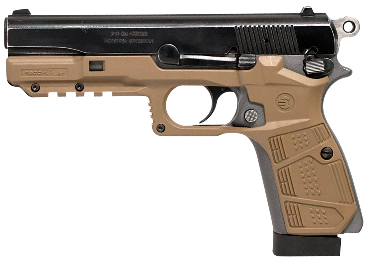 Recover Innovations HPC-02 Grip & Rail System Tan Polymer Picatinny for Browning Hi-Power