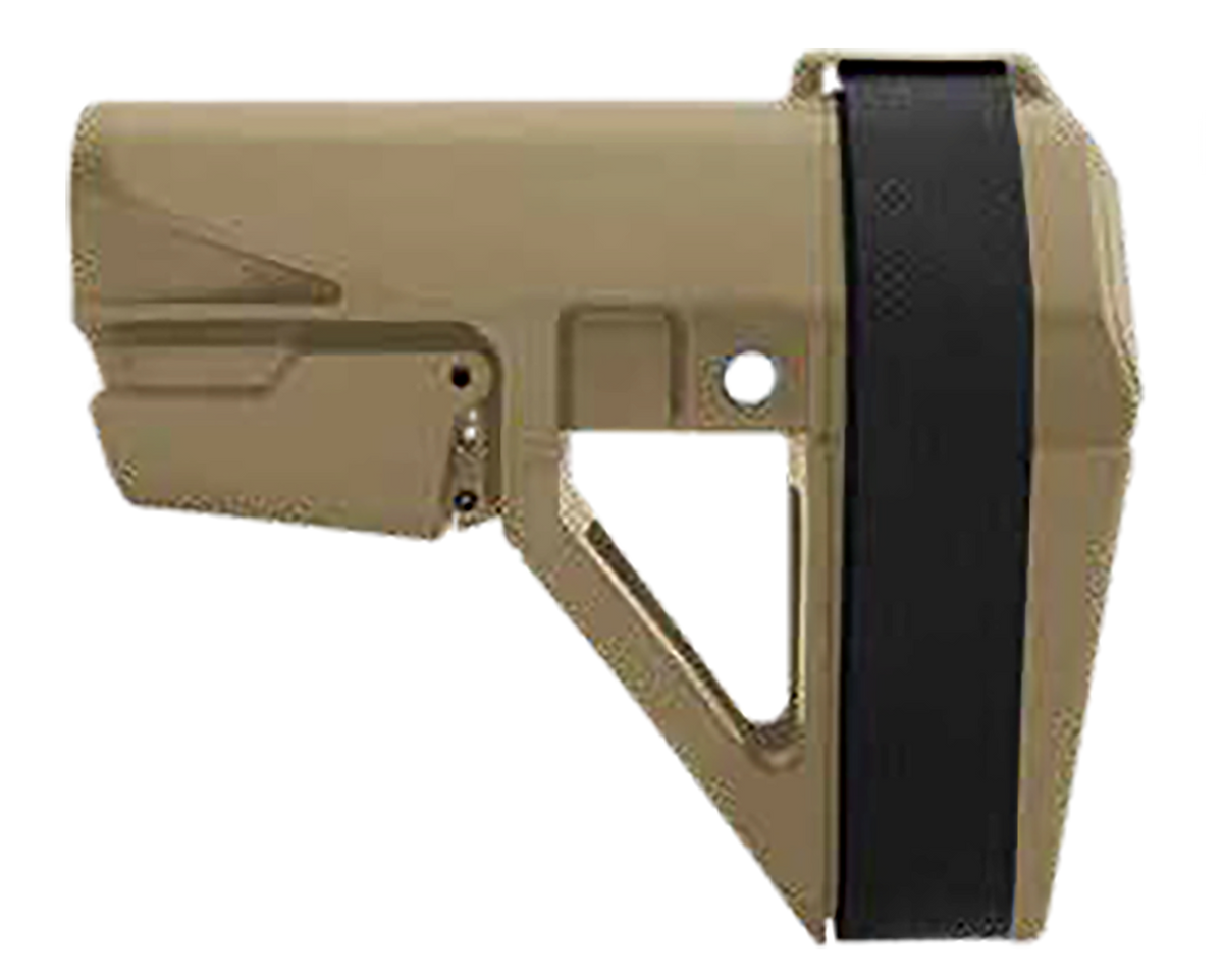 SB Tactical SBA5 Pistol Stabilizing Brace Flat Dark Earth 10.25" 5-Position Adjustable