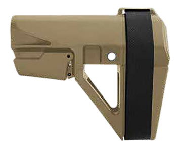 SB Tactical SBA5 Pistol Stabilizing Brace Flat Dark Earth 10.25" 5-Position Adjustable
