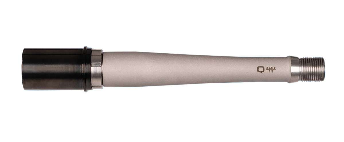 Q LLC Fixed Barrel Assembly 8.6 Blackout 8" 1:3 Twist Light Profile