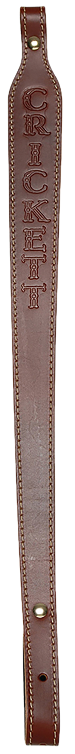 Crickett KSA801 Brown Leather Rifle Sling 23"