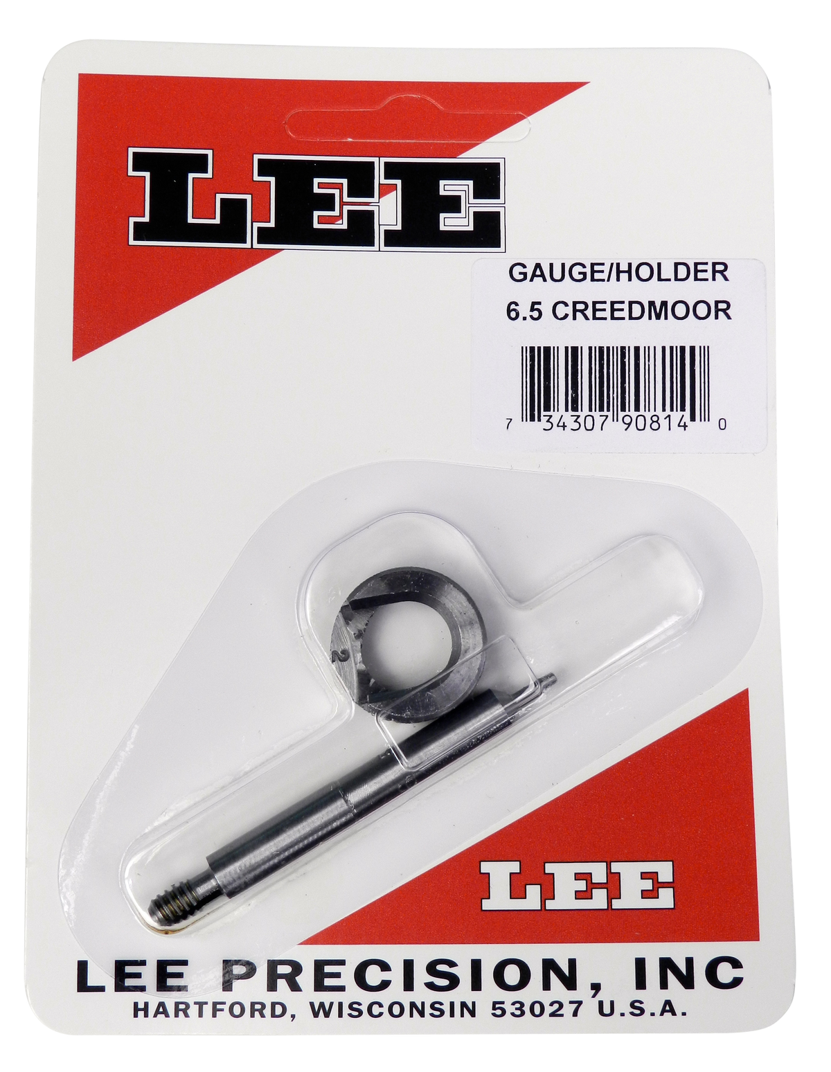 Lee 90814 Case Length Gauge 6.5 Creedmoor - with Shell Holder