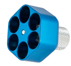 Pachmayr 02655 Competition Speedloader Aluminum Blue for S&W N Frame 6-Shot