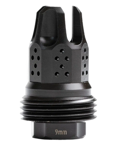 JK Armament War Eagle HD Compensator/Flash Hider 9mm 1/2x28 Black Nitride