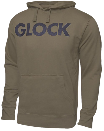 Glock Traditional AP95787 Hoodie OD Green Small Long Sleeve