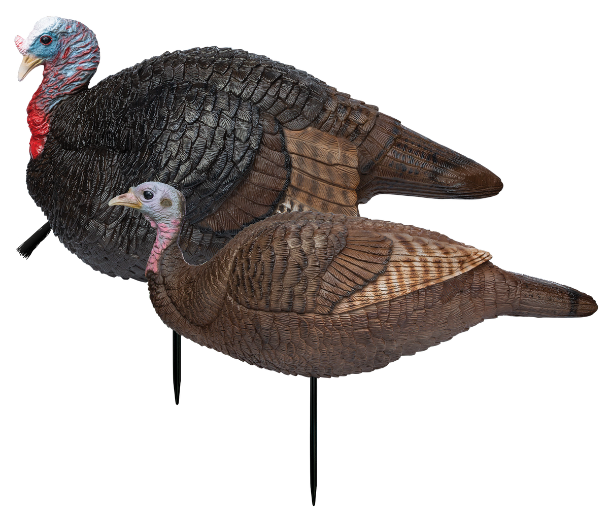 Primos Lil' Gobbstopper Jake & Hen Combo Turkey Decoy Multi-Color
