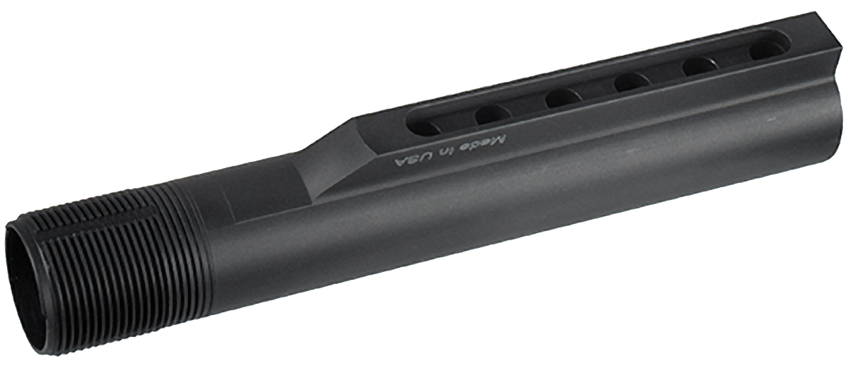 UTG Pro TLU001 Mil-Spec 6-Position AR-15 Buffer Tube - Black Hardcoat Anodized
