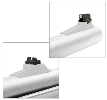 TruGlo TFX Pro Remington Shotgun Sights Green Tritium Fiber Optic White Outline Black Rear