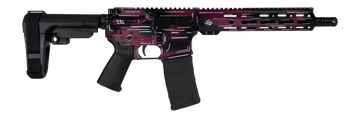 Shark Coast Tactical Anime-15 5.56 NATO 10.5" 30+1 Semi-Auto AR Pistol - Black Cherry Cerakote