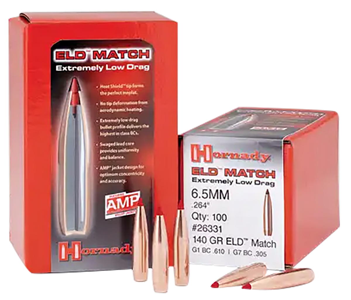 Hornady ELD Match .338 285gr Polymer Tip Bullets - 50/Box