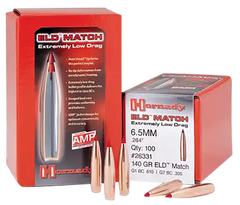 Hornady ELD Match .338 285gr Polymer Tip Bullets - 50/Box