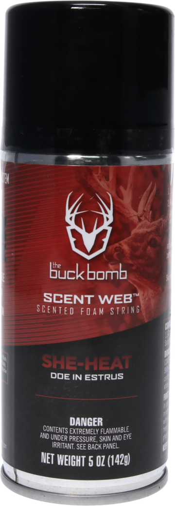 The Buck Bomb She Heat Estrous 5oz Aerosol Deer Scent