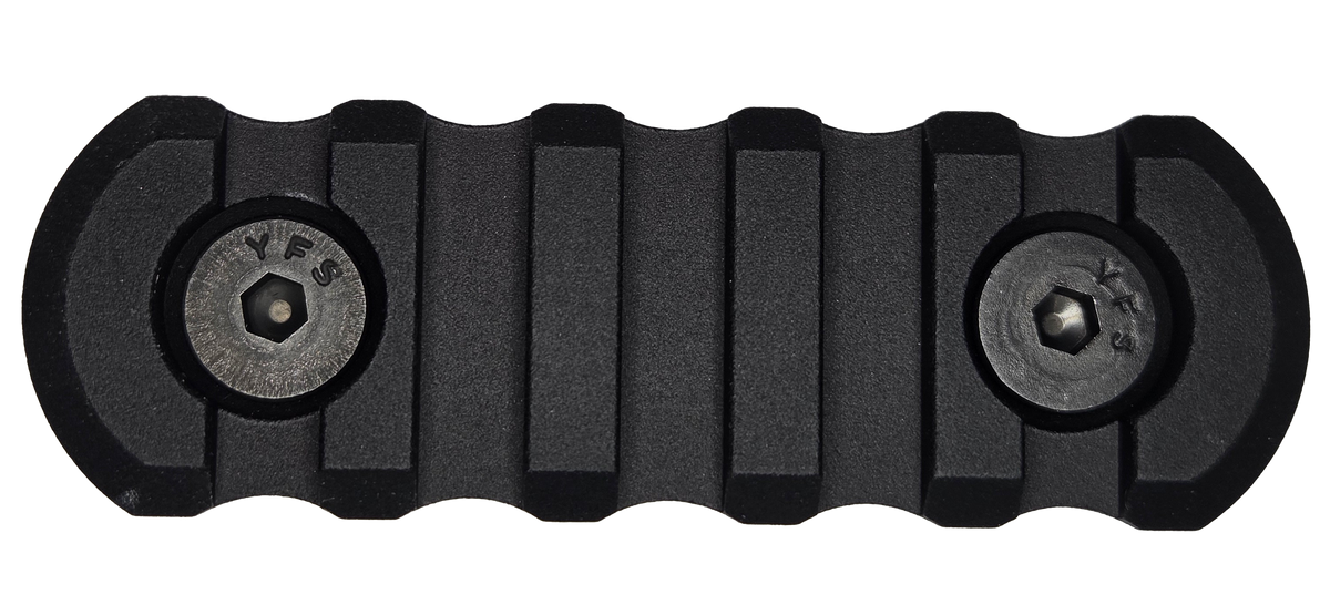 Tapco TAP22128 5 Slot Picatinny Rail Black Aluminum