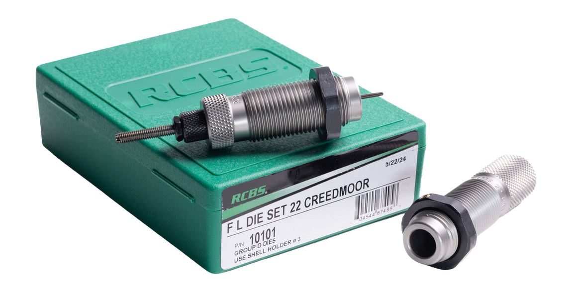 RCBS 10101 Full-Length 2-Die Set 22 Creedmoor
