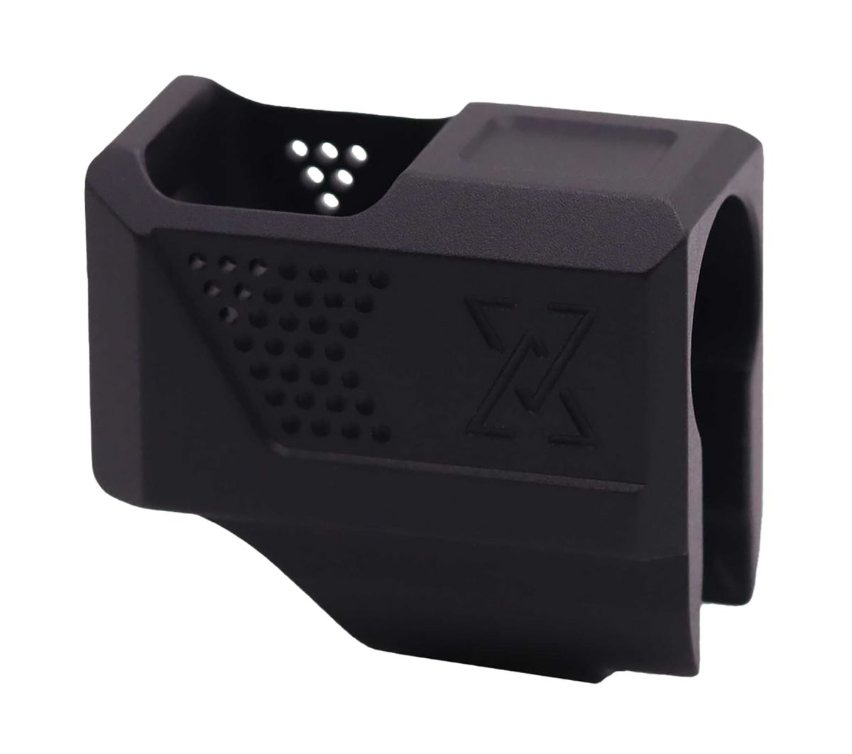 True Precision True-Lock Ultimate Compensator 9mm Luger Black Type 3 Hard Anodize - Glock 43/43X/48