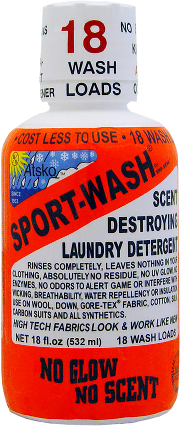 Atsko Sport-Wash Laundry Detergent 18oz 18 Loads - Unscented
