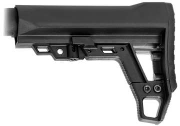 Aim Sports ARAMSO1 Advanced Modular 6-Position Collapsible Stock - Black Synthetic for AR-15