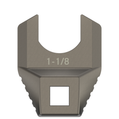 Real Avid Master-Fit 1-1/8" Barrel Nut Wrench AR Free-Float - Titanium/Stainless Steel