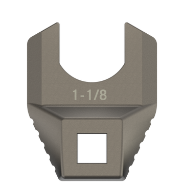 Real Avid Master-Fit 1-1/8" Barrel Nut Wrench AR Free-Float - Titanium/Stainless Steel