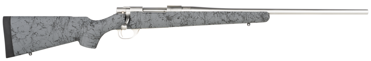 Howa M1500 HS Precision 6.5 Creedmoor 22" 5+1 Bolt Action Rifle - Gray/Black Webbed Stock