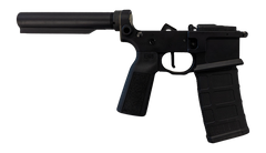 Franklin Armory Libertas Multi-Cal 7075-T6 Aluminum Billet Black Stripped Lower