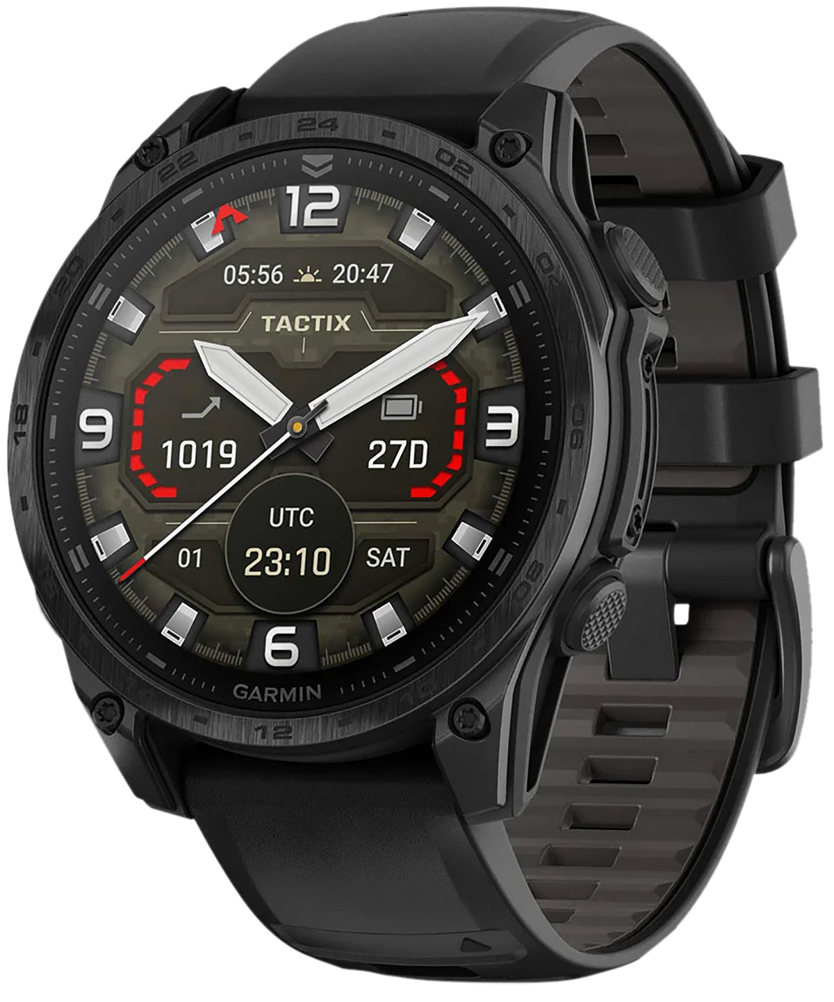 Garmin tactix 8 51mm AMOLED Sapphire Tactical GPS Smartwatch - Black
