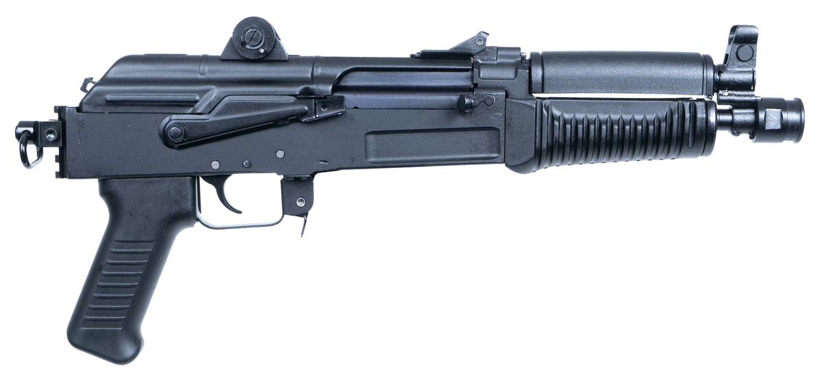 Arsenal SAM7K-44 7.62x39mm 8.5" 5+1 Semi-Auto AK Pistol