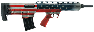 Tokarev USA TBP Bullpup 12 Gauge 18.50" 3" 5+1 Semi-Auto Shotgun - American Flag