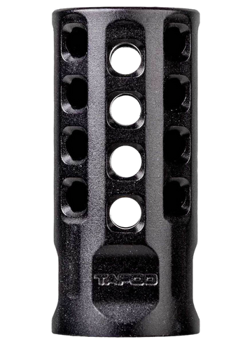 Tapco 10/22 Muzzle Brake 22 LR 1/2x28 .920" Black Anodized Aluminum