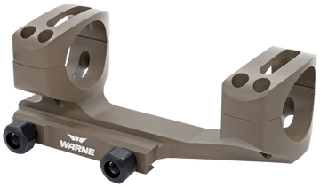 Warne XSKEL30DE X-SKEL Scope Mount/Ring Combo 30mm Ultra High - Flat Dark Earth Cerakote