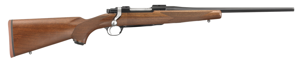 Ruger Hawkeye Compact 308 Win 16.50" 4+1 Bolt-Action Rifle - Walnut/Blued